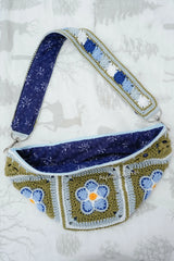 Forget Me Not Bum Bag (Crochet)