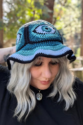 Oculus Bucket Hat (Crochet)