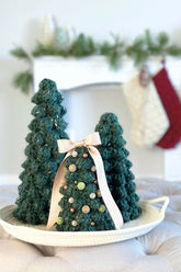Bobble Christmas Trees - Set of 3 (Crochet)