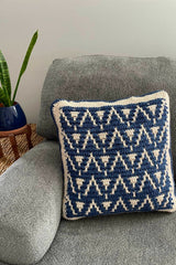 Peaks & Pillars Mosaic Pillow (Crochet)