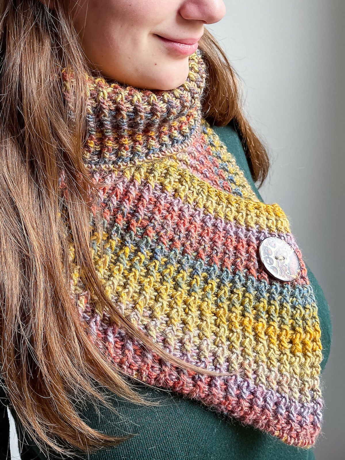 Sassy Autumn Scarf (Crochet)