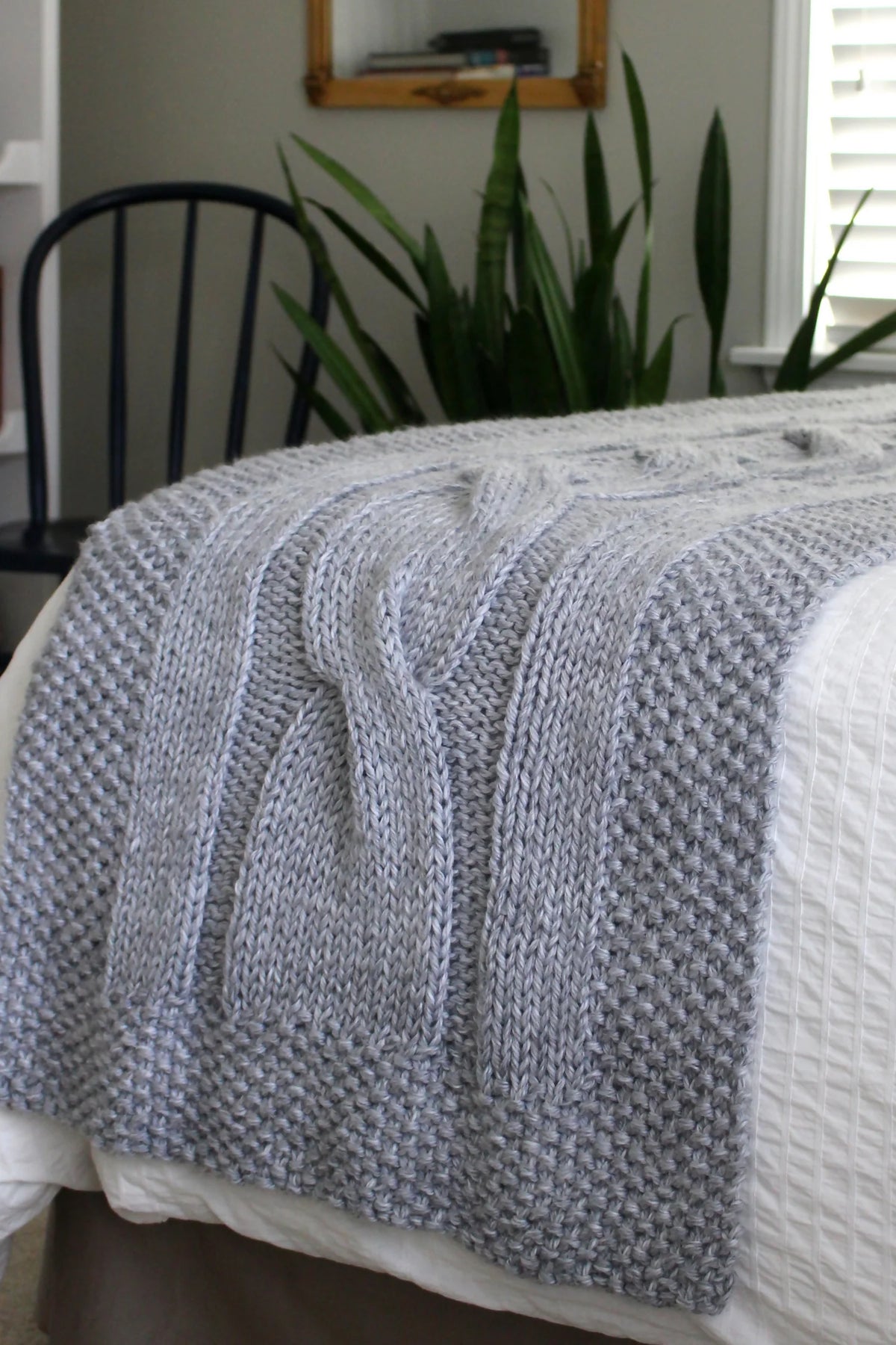 River of Dreams Bed Runner Blanket (Knit)